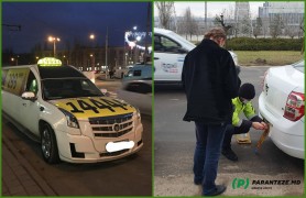 FOTO // 15 taximetriști s-au ales cu amenzi, iar 7 au rămas fără plăcuțele de înmatriculare după mai multe razii ANTA